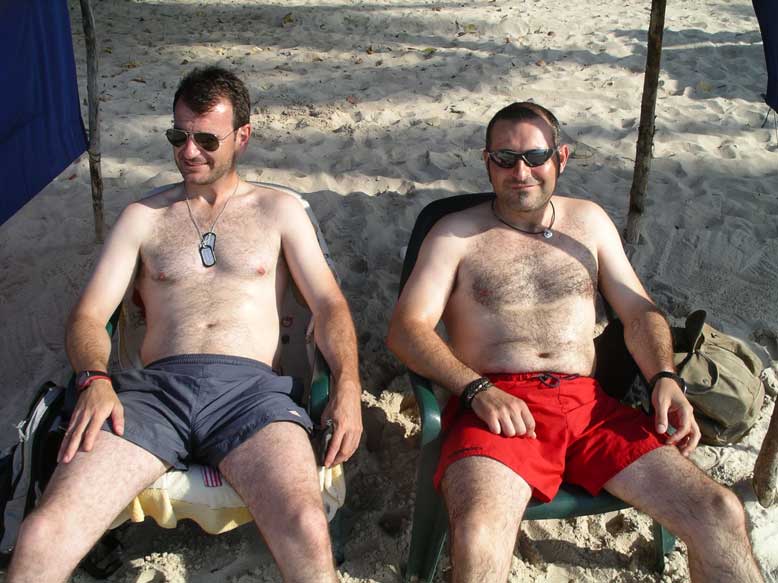 los más guiris...sin lugar a dudas